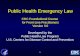 Public Health Emergency Law CDC Foundational Course  for Front-Line Practitioners Version 3.0