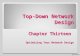 Top-Down Network Design Chapter Thirteen   Optimizing Your Network Design