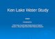Ken Lake Water Study