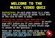 WELCOME TO THE  MUSIC VIDEO QUIZ