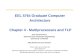 EEL 5764 Graduate Computer Architecture  Chapter 4 - Multiprocessors and TLP