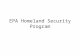 EPA Homeland Security Program