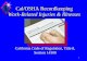 Cal/OSHA Recordkeeping Work-Related Injuries & Illnesses
