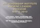 ATF Leadership Institute Aspiring Leaders Program May 5, 2010