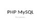 PHP  MySQL