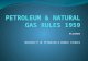PETROLEUM & NATURAL GAS RULES 1959