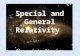 Special Relativity and General Relativity