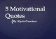5 Motivational Quotes