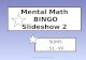Mental Math  BINGO Slideshow 2