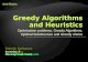 Greedy Algorithms and Heuristics