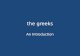 the  greeks