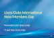 Lions Clubs International New Members Day