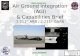 Air Ground Integration (AGI) & Capabilities  Brief