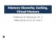 Memory Hierarchy, Caching, Virtual Memory