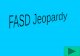 FASD  Jeopardy