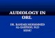 AUDIOLOGY IN ORL