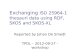 Exchanging  ISO 25964-1 thesauri data using RDF, SKOS and SKOS-XL