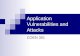 Application Vulnerabilities and Attacks COEN 351