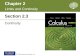 Chapter 2 ïƒ£ 2012 Pearson Education, Inc. 2.3 Section 2.3 Continuity Limits and Continuity