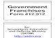 Government Franchises Course, Form #12.012