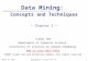 Data Mining - Concepts