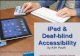 iPad & Accessibility 2011