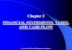 Chapter 3 Financial Statements, Taxes, & Cash Flow