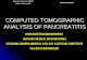 COMPUTED TOMOGRAPHIC ANALYSIS OF PANCREATITIS