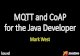 JavaZone 2016 : MQTT and CoAP for the Java Developer