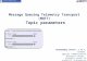 Message queuing telemetry transport (mqtt)  topic parameters