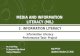 Media and Information Literacy (MIL) -  Information Literacy