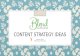 Content Marketing Strategy Plan
