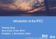 INtroduction to IPCC