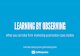 Learning by observing - Ecommerce Day GetResponse