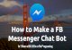 How to Make a Facebook Messenger Chat Bot in 1Hr