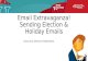 HighRoad U Webinar:  Election & Holiday Email Extravaganza