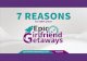 7 reasons to start your girlfriend getaways