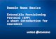 Domain Name Basics - Extensible Provisioning Protocol (EPP)
