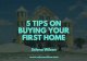 Selena Wilson: 5 Tips On Buying Your First Home