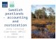 Swedish peatlands - accounting and restoration