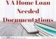 VA Home Loan Needed Documentations- v