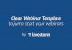 Free Clean Template for your Webinars (by Livestorm)
