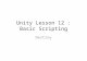 Unity Lesson 12 : Destroy