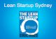 Lean Startup Sydney - Lean Startup Corporate Lessons Learned