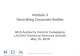 Module 3 Describing Corporate Bodies Module 3. Describing Corporate Bodies1 RDA Authority Control Cataloging LACONI Technical Services Section May 15,
