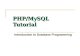 PHP/MySQL Tutorial Introduction to Database Programming