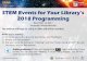 STEM Events for Your Library’s 2018 Programming Webinar