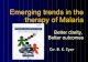 Emerging trends malaria