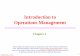 Introduction to Operations Management - The University …metin/Or6302/Folios/omintro.pdf · utdallas.edu/~metin 1 Introduction to Operations Management Chapter 1 These slides are