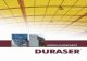 ROOFING & CLADDING SHEETS DURASER - · PDF fileApplications where a light weight roofing sheet is requried; sports ... As over roofing sheets for renovation of old metal or asbestos